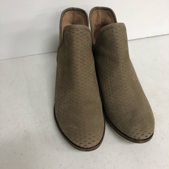 Lucky Brand Bashina Split Ankle Booties Size 8 - Picture 2 of 8